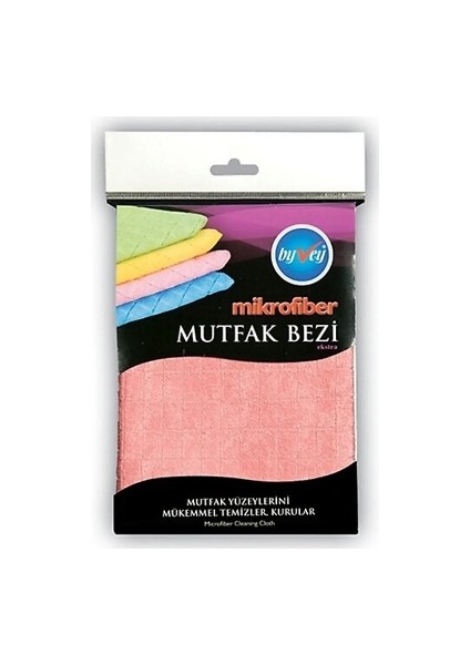 Mutfak Bezi Mikrofiber Tekli 40X40 (24'lü)