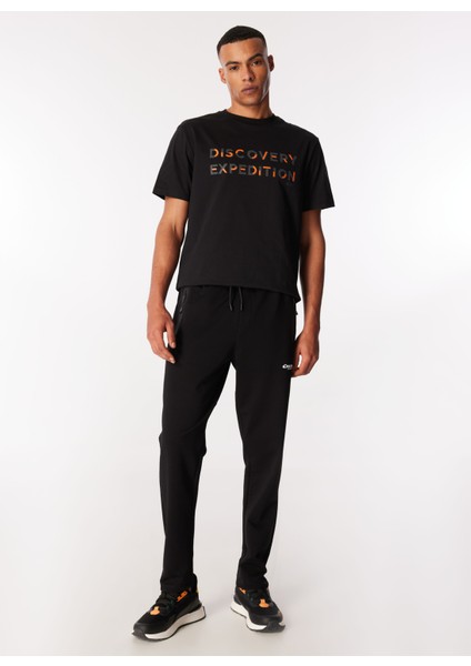 Siyah Erkek Eşofman Altı D4SM-EA3285