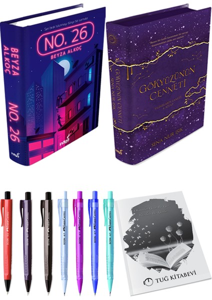 No. 26 - Gökyüzünün Cenneti 4 + Kalem + Not Defteri