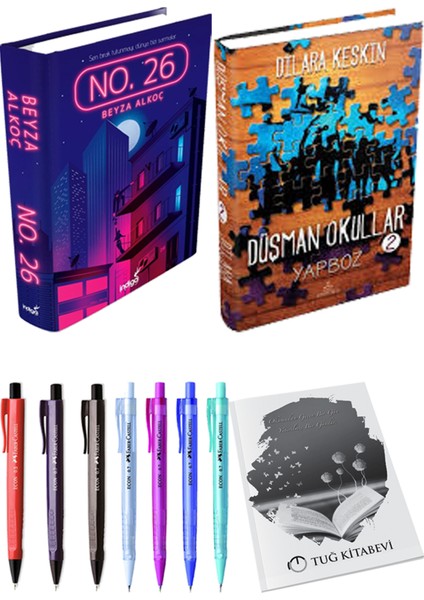 No. 26 - Düşman Okullar 2 + Kalem + Not Defteri
