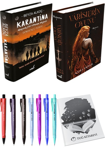 Karantina 4 - Varislerin Oyunu + Kalem + Not Defteri