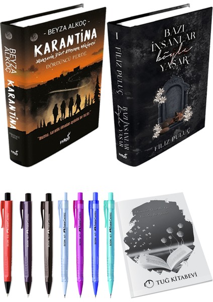 Karantina 4 - Bazı İnsanlar Böyle Yaşar 1 + Kalem + Not Defteri