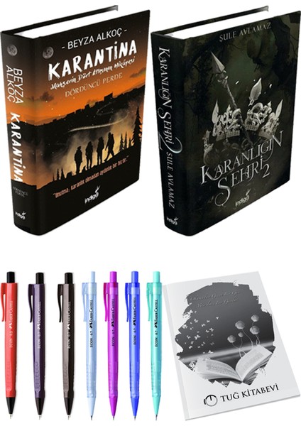 Karantina 4 - Karanlığın Şehri 2 + Kalem + Not Defteri