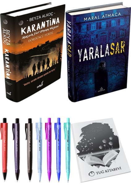 Karantina 4 - Yaralasar 1 + Kalem + Not Defteri