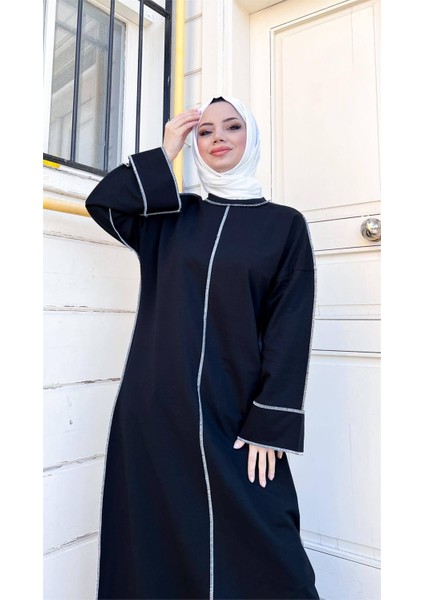 Mevlana Oversize Pamuklu Elbise - 71167.015 - Lacivert