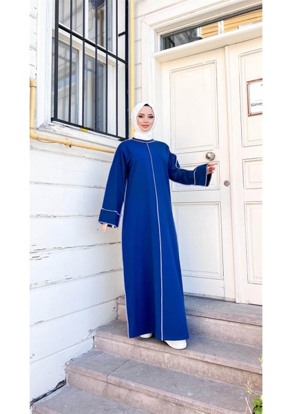 Mevlana Oversize Pamuklu Elbise - 71167.006 - Indigo