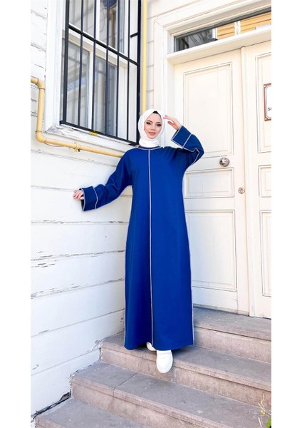 Mevlana Oversize Pamuklu Elbise - 71167.006 - Indigo
