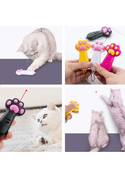 USB Şarj Edilebilir Kedi Teaser Kedi Oyuncakları Kapalı Kediler Için Yakalama Egzersizi Için Interaktif Kedi Oyuncak, Evcil Köpek Komik Oyuncaklar (Yurt Dışından)