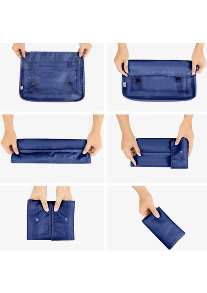8 Parçalı Seyahat Organizer, Valiz Düzenleyici, Tatil ve Seyahat Için Bavul Organizer, Packing Cubes Seti Travel Organizer, Organizer Çanta (Yurt Dışından)