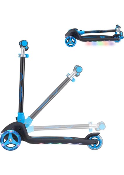 Hayır Evo 3 Tekerlekli Rainbow Blast Işıklı Scooter 1'li Hayır 1+ Yaş Türkçe