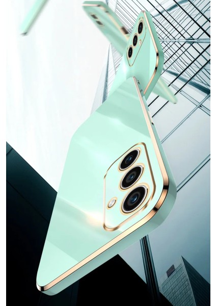 Samsung Galaxy A05S Uyumlu Kamera Korumalı Parlak Gold Kenarlı Yumuşak Silikon Kılıf/kapak fiyatları