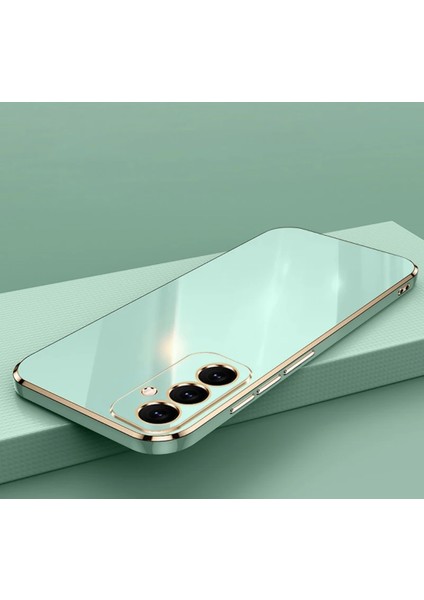 Samsung Galaxy A05S Uyumlu Kamera Korumalı Parlak Gold Kenarlı Yumuşak Silikon Kılıf/kapak modelleri