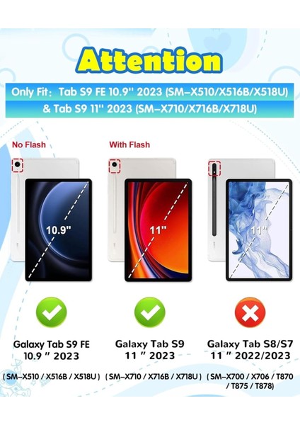 Samsung Galaxy Tab S9 Fe 10.9 Inç SM-X510 Astronot Çocuk Tablet Kılıfı Askılı Standlı Silikon fiyatları