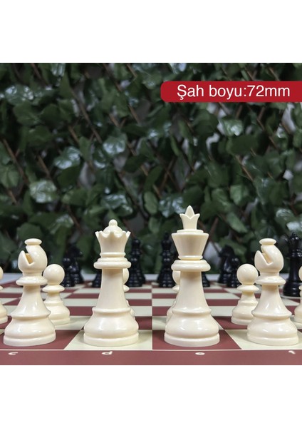 Profesyonel Satranç Taşları (72MM - 300GR)