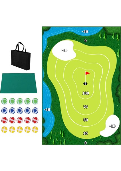 Dış Iç Başlayanlar Için Chipping Golf Matı Eğ 3mm (Yurt Dışından)