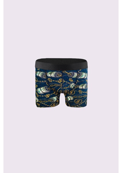 3'lü Erkek Desenli Boxer Paketleri %95 Pamuk Premium Collection - Çok Renkli modelleri