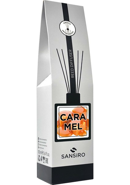 Caramel Bambu Çubuklu Ortam Kokusu 100ml