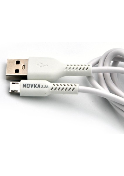 Micro & USB Girişli 2.2 A Şarj Cihazı 1 Metre Kablo + Adaptör Takım Samsung Huawei Modellerle Uyumlu