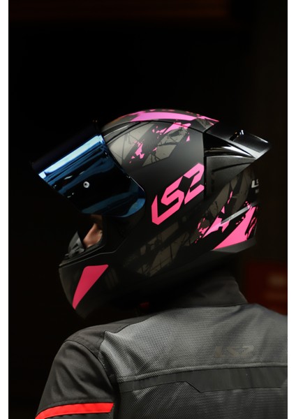 Rapıd 2 Race Palımnesıs Pembe-Siyah Kask fiyatları