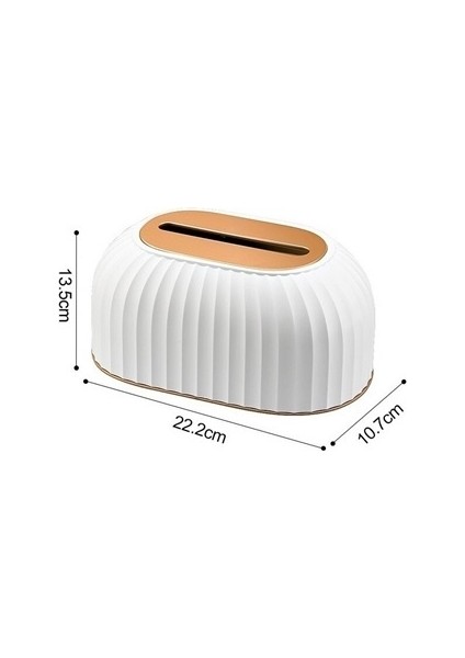 Oturma Odası ve Banyo Için Kağıt Mendil Kutusu Masa Üstü Doku Kutusu (Yurt Dışından)
