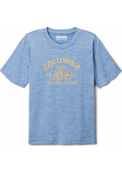 Mount Echo Graphic Çocuk Kısa Kollu T-Shirt