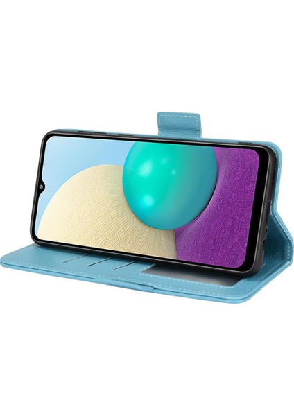 Samsung Galaxy A02 Manyetik Pu Deri Kart Yuvaları Tutucu Tarafı Için Kılıf (Yurt Dışından) fiyatları