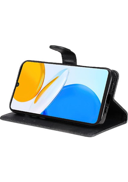 Kart Yuvası ile Onur X7 Için Flip Case Iş Cüzdan Telefon Kılıfı Yüksek (Yurt Dışından)