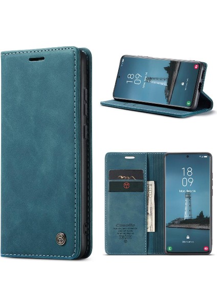 Samsung Galaxy S21 Ultra Kılıf Için Flip Case Kart Yuvası Kickstand Manyetik (Yurt Dışından) indirimleri