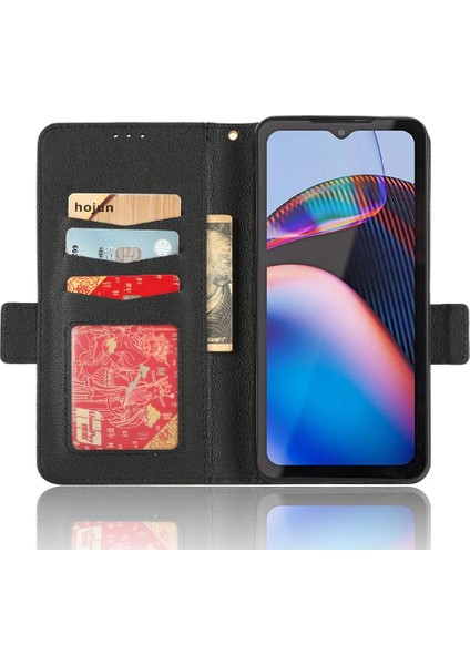 Motorola Moto Kedi S75 Pu Deri Manyetik Cüzdan Yan Toka Kartı (Yurt Dışından) modelleri