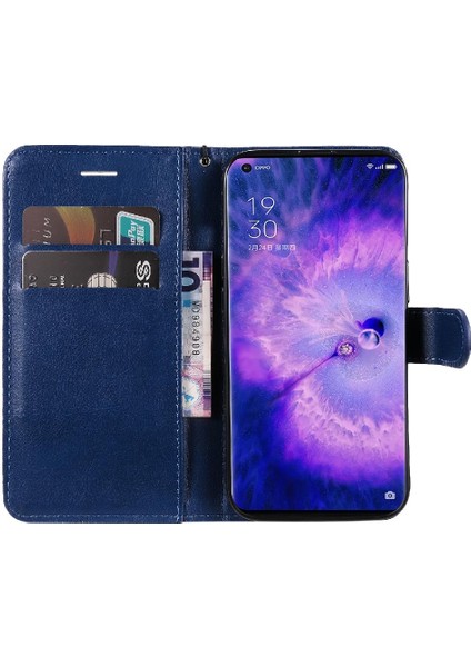 Colorful Shop Oppo Bulmak Için Flip Case X5 Pro Yüksek Kaliteli Deri Klasik Düz Renk (Yurt Dışından)