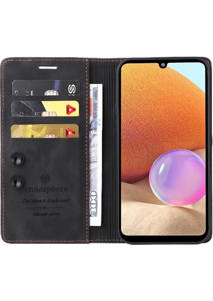 Samsung Galaxy A32 4g Için Flip Case Darbeye Deri Kılıf Kapak Çevirin (Yurt Dışından) indirimleri