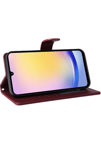 Samsung Galaxy A25 5g Için Flip Case Darbeye Kapak Kapak Basit Iş (Yurt Dışından) modelleri