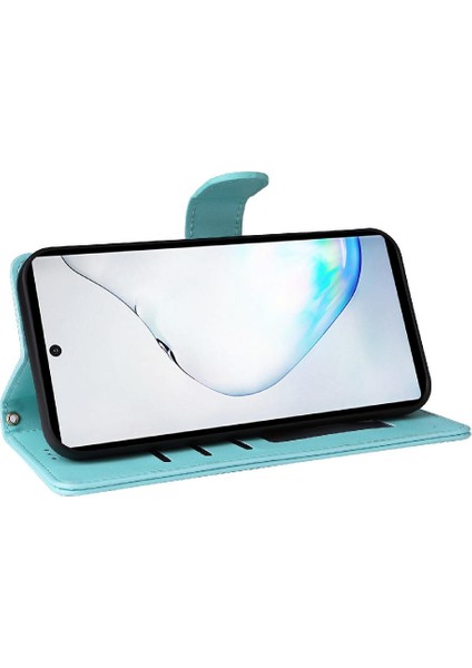 Samsung Galaxy Not 10 Artı Basit Iş Deri Kılıf Için Flip Case (Yurt Dışından)