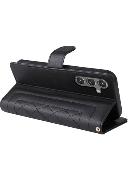 Samsung Galaxy S24 Artı Flip Kapak Için Flip Case Darbeye Deri Kılıf (Yurt Dışından) modelleri