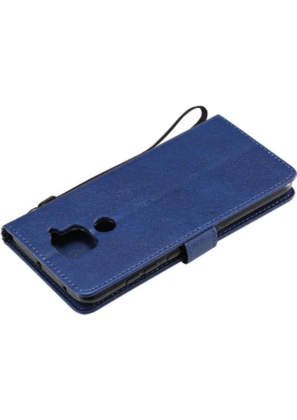 Xiaomi Redmi Not 9 Için Flip Case Klasik Düz Renk Iş Cüzdan Kılıf (Yurt Dışından)