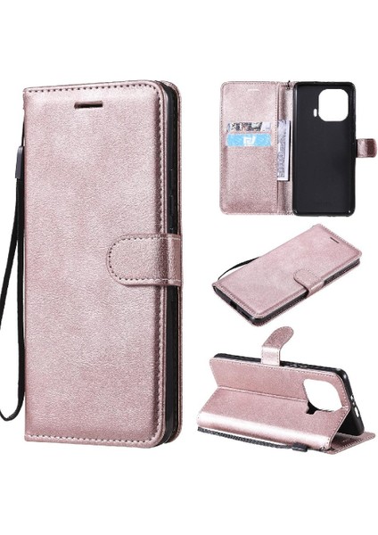 Kart Yuvası Klasik ile Xiaomi 11 Pro Yüksek Kalite Deri Için Flip Case (Yurt Dışından)