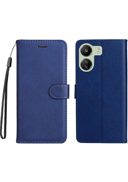 Xiaomi Redmi Için Flip Case Xiaomi 4g Yüksek Kalite Deri Klasik Düz Renk (Yurt Dışından)