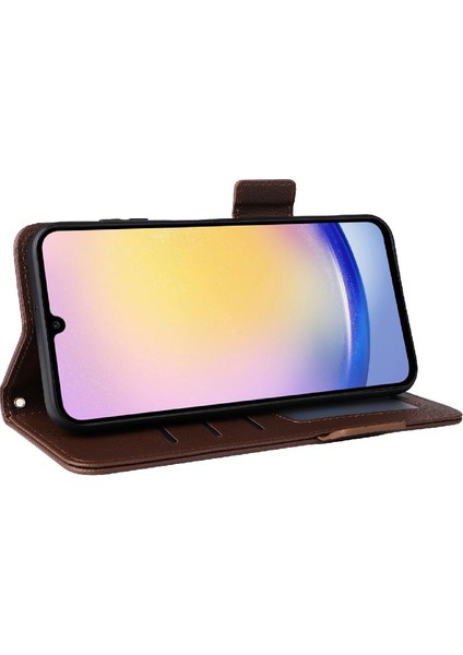 Samsung Galaxy A25 5g Manyetik Cüzdan Kart Yuvaları Tutucu Pu Yan (Yurt Dışından) fiyatları
