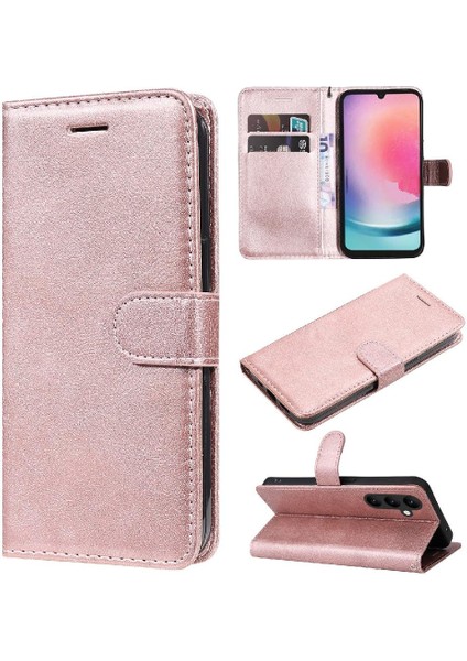 Samsung Galaxy A25 Için Flip Case 5g Iş Cüzdan Telefon Kılıfı ile Yüksek (Yurt Dışından)