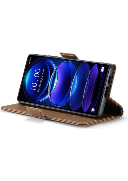 Xiaomi Redmi Not 12 Pro Artı Anti Dolandırıcılık Kickstand Cüzdan Için Caseme Durumda (Yurt Dışından)