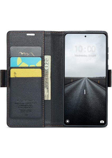 Xiaomi 14 Pro Darbeye Durumda Cüzdan Durumda Kickstand Anti (Yurt Dışından)