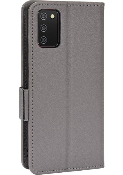 Samsung Galaxy A02S Manyetik Kart Yuvaları Tutucu Pu Deri Yan (Yurt Dışından) modelleri