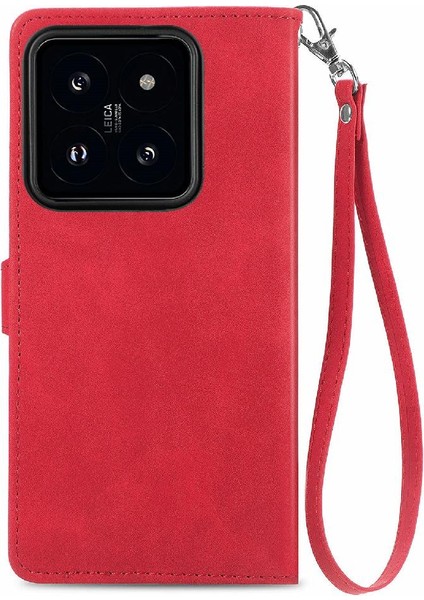 Xiaomi 14 Pro Iş Cüzdan Çok Renkli Kapak Fermuar Tarzı Yuvası (Yurt Dışından) fırsatları