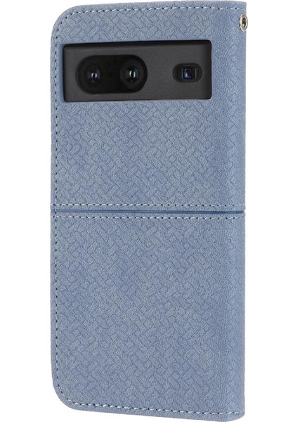 Google Piksel 8A Için Kılıf Pu Deri Kapak Flip Folio Kitap Kredi Kartı El (Yurt Dışından)