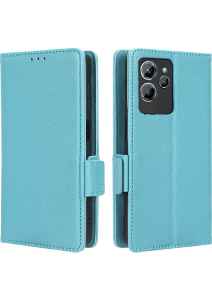 Oukitel C32 Yan Toka Cüzdan Manyetik Pu Deri Kart Yuvaları Için Kılıf (Yurt Dışından)