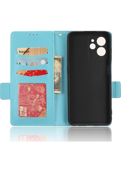 Oukitel C32 Yan Toka Cüzdan Manyetik Pu Deri Kart Yuvaları Için Kılıf (Yurt Dışından)