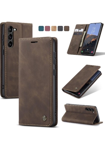 Samsung Galaxy S23 Artı Manyetik Kapatma Darbeye Kapak Pu Için Flip Case (Yurt Dışından) fırsatları