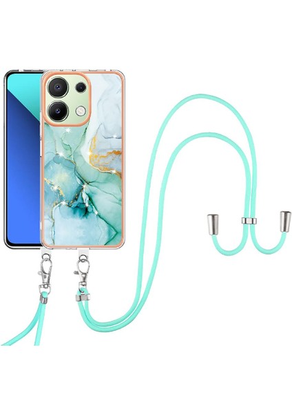 Xiaomi Redmi Için Not 13 4g Tampon Mermer Crossbody Kordon Askısı (Yurt Dışından)