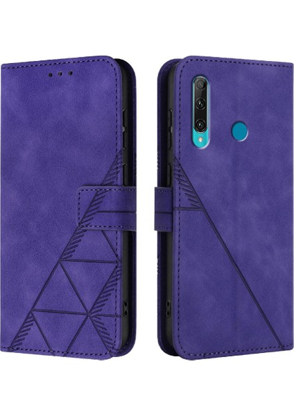 Huawei P Akıllı 2019 Flip Folio Kitap Koruyucu Cüzdan Kapak Kartı (Yurt Dışından)