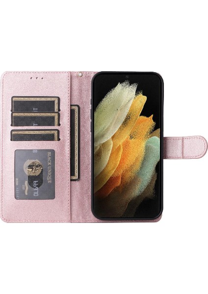 Samsung Galaxy S21 Ultra Darbeye Deri Kılıf Için Flip Case Basit (Yurt Dışından) fırsatları